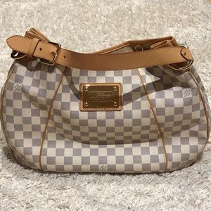 Authentic louis vuitton Galliera PM in Damier Azur